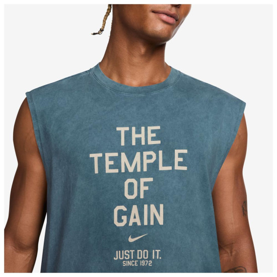 Nike Ανδρική αμάνικη μπλούζα Gym Culture